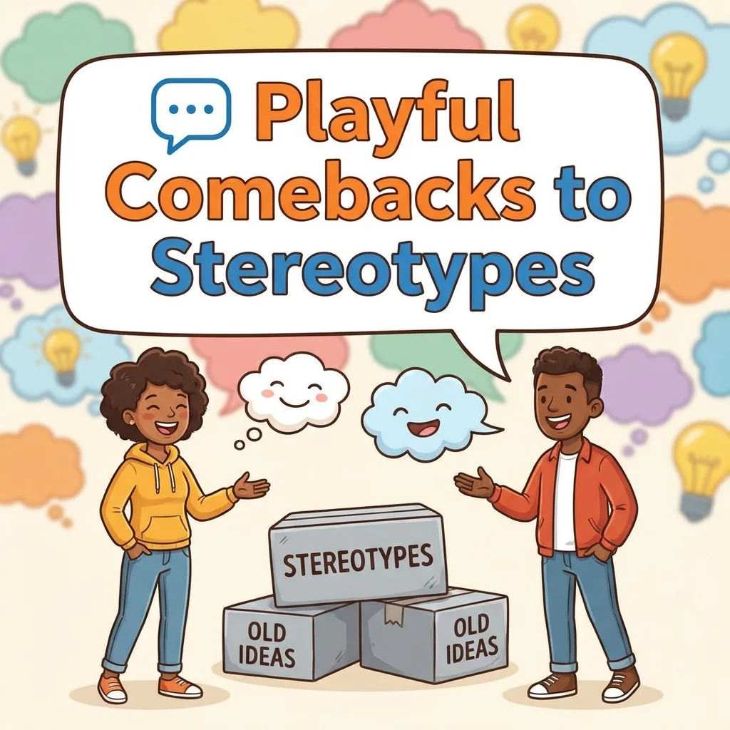 💬 Playful Comebacks to Stereotypes