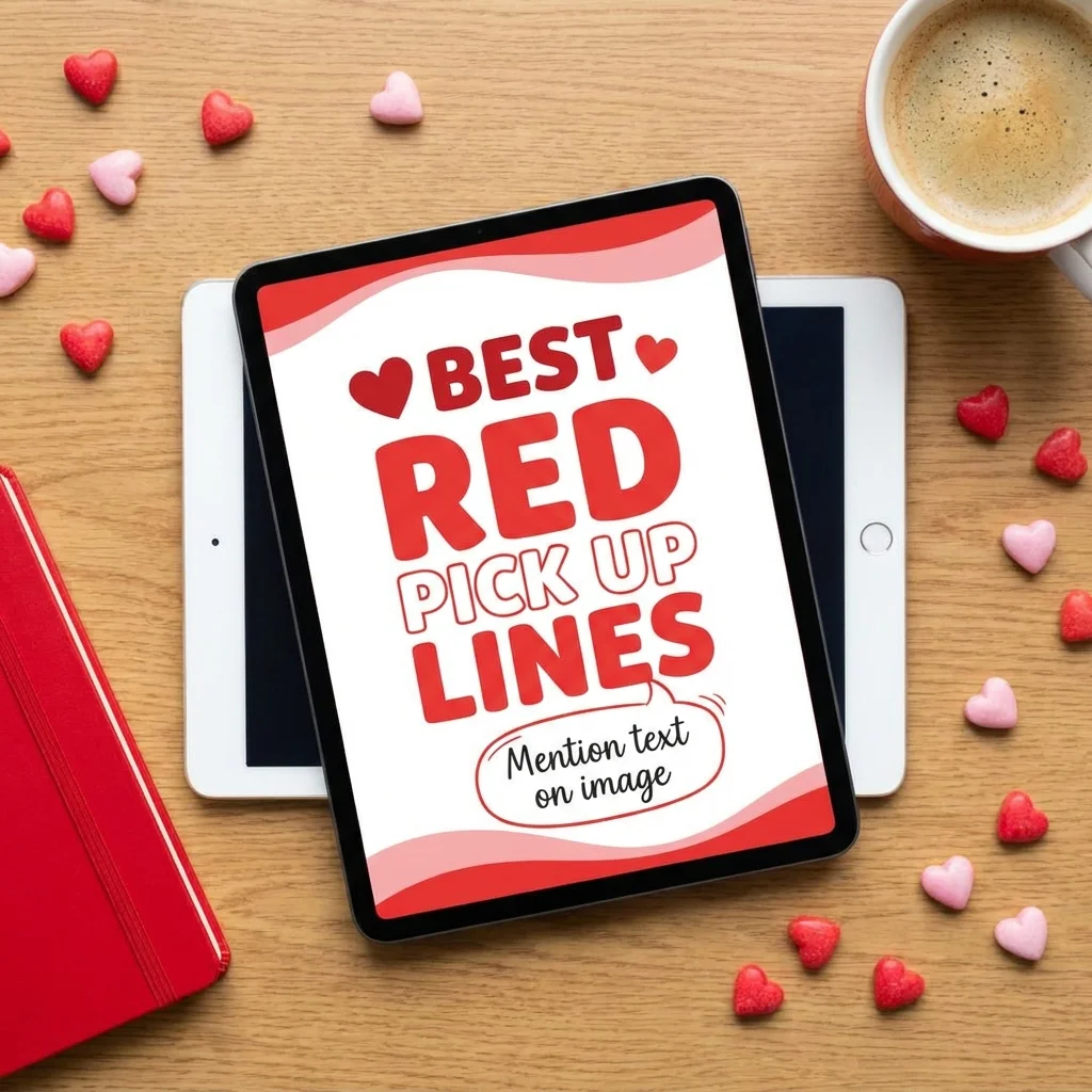 ❤️ Best Red Pick Up Lines