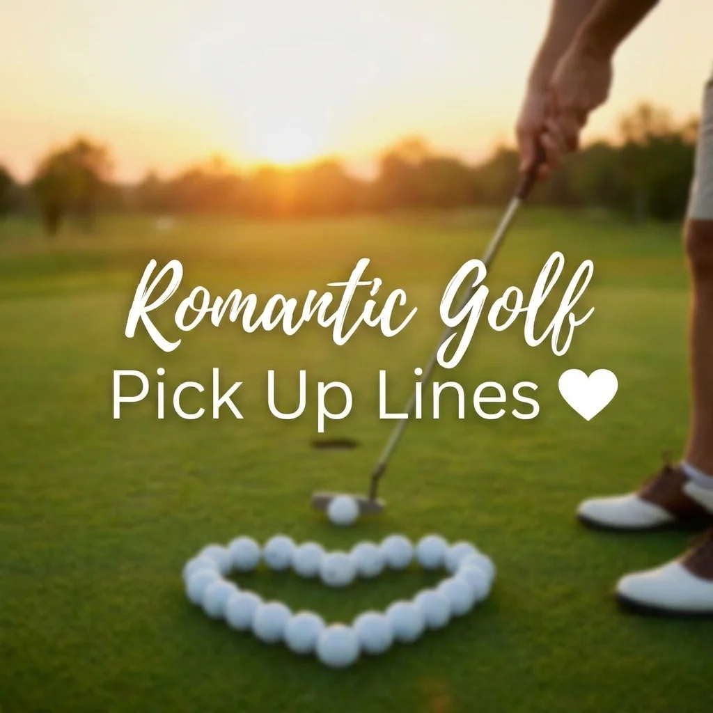 Romantic Golf Pick Up Lines ❤️