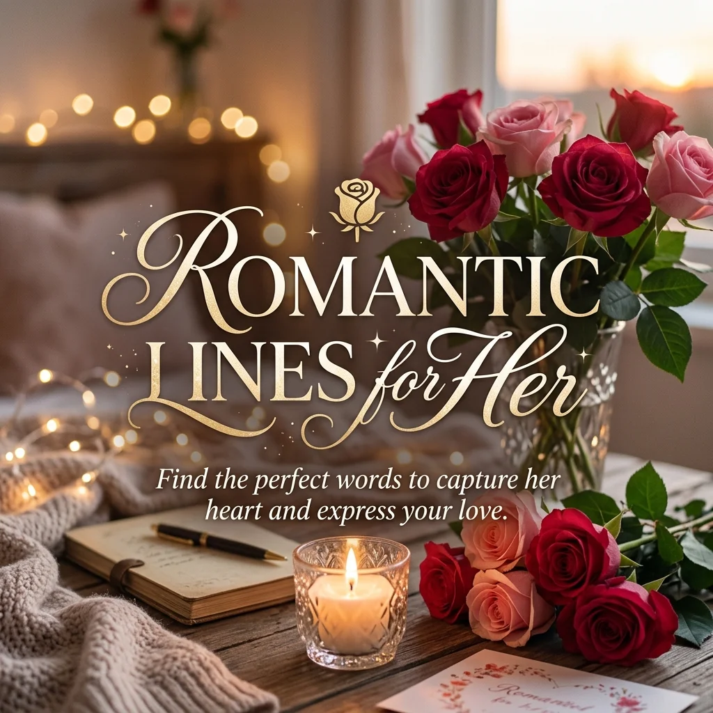 🌹 Romantic Lines for Her