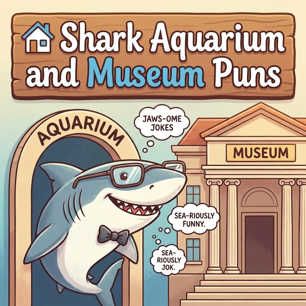 π Shark Aquarium and Museum Puns