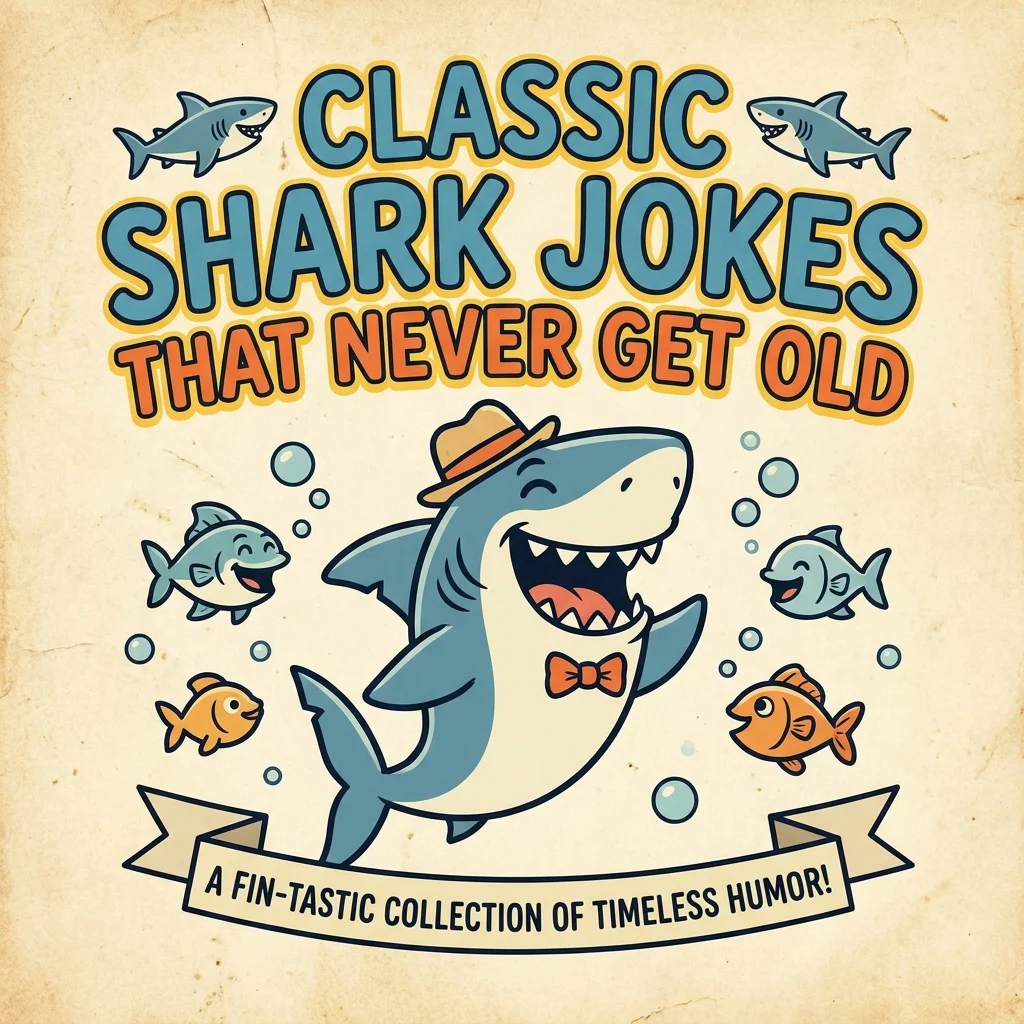 π¦ Classic Shark Jokes That Never Get Old