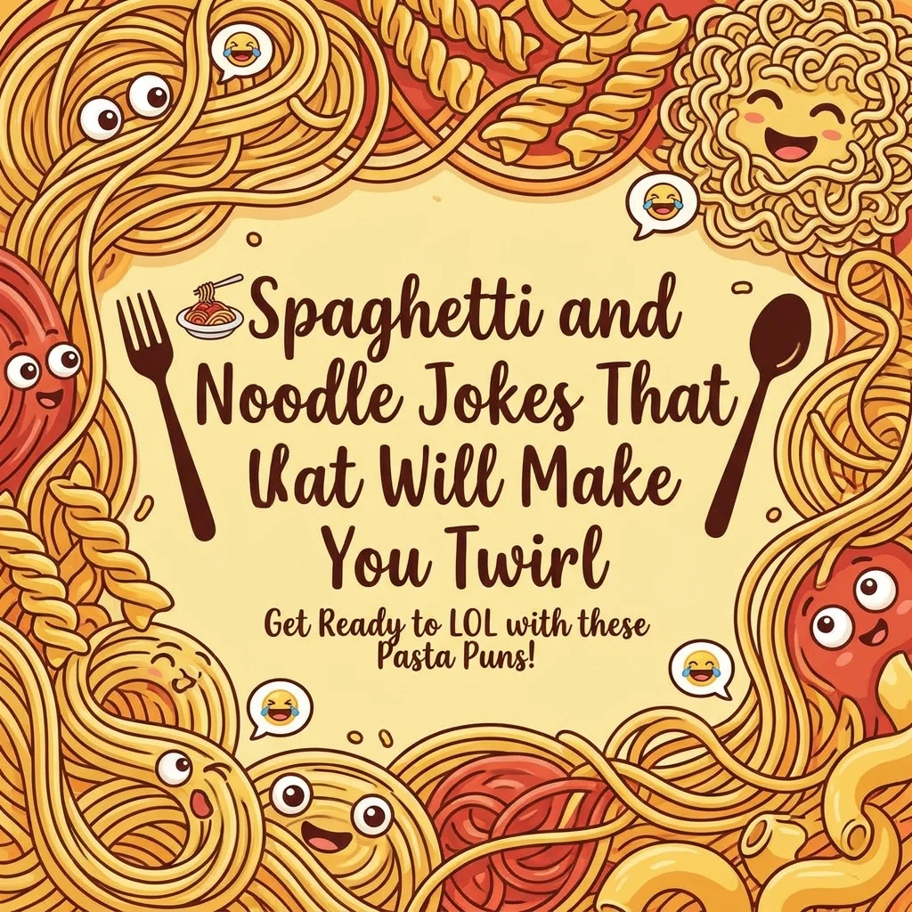 ๐ Spaghetti and Noodle Jokes That Will Make You Twirl