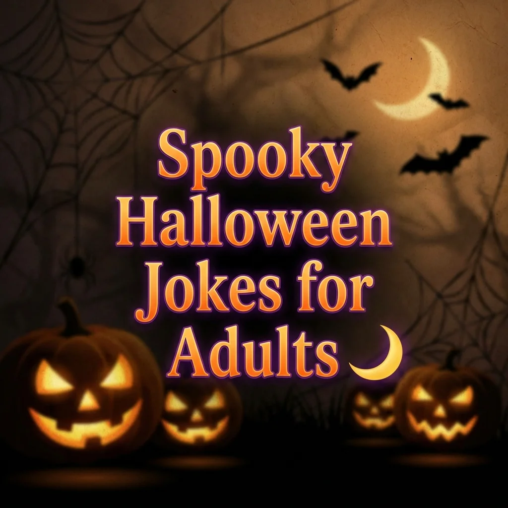 Spooky Halloween Jokes for Adults 🌙