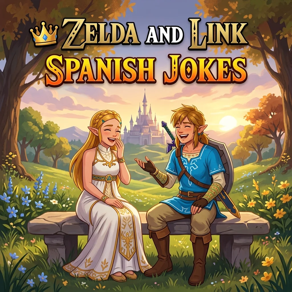 👑 Zelda and Link Spanish Jokes
