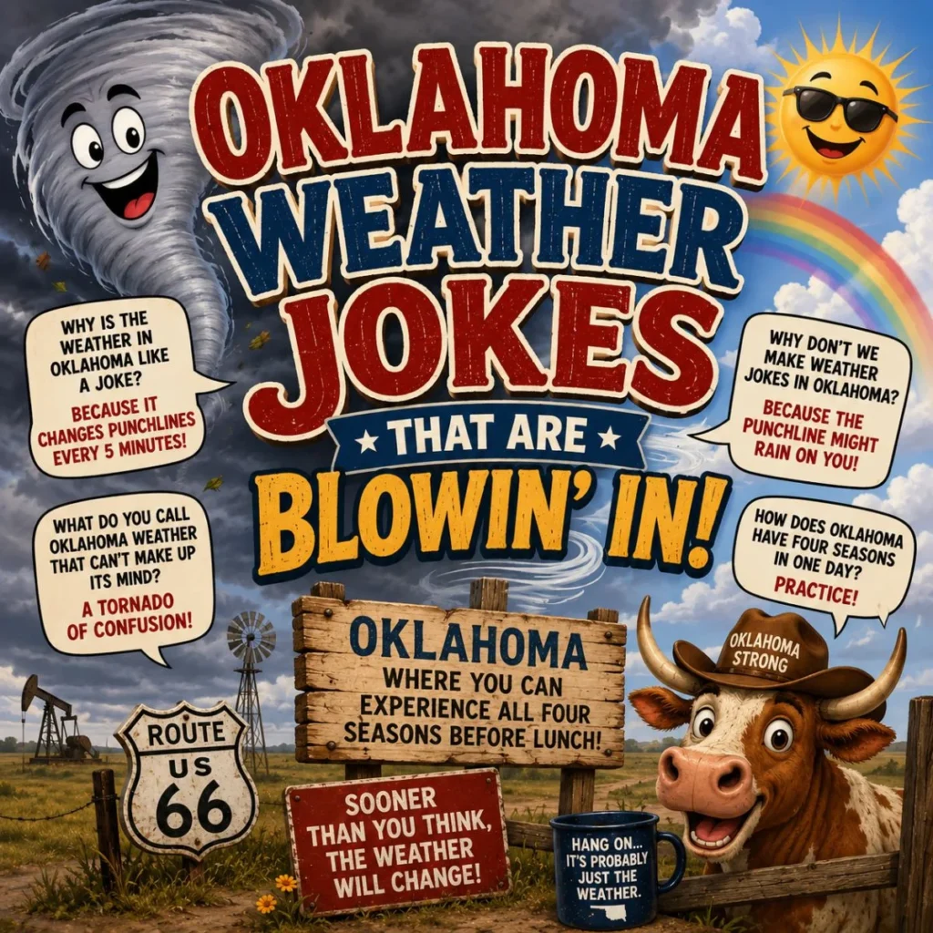 🌪️ Oklahoma Weather Jokes That Are Blowin' In