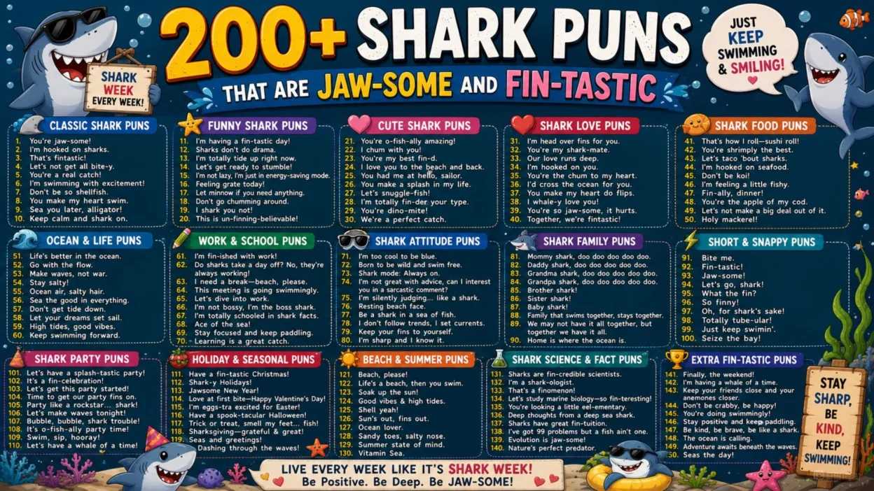 🦈 Classic Shark Jokes That Never Get Old