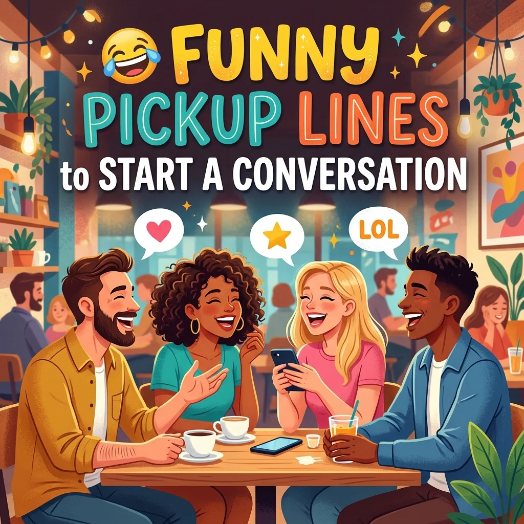 ๐ Funny Pickup Lines to Start a Conversation