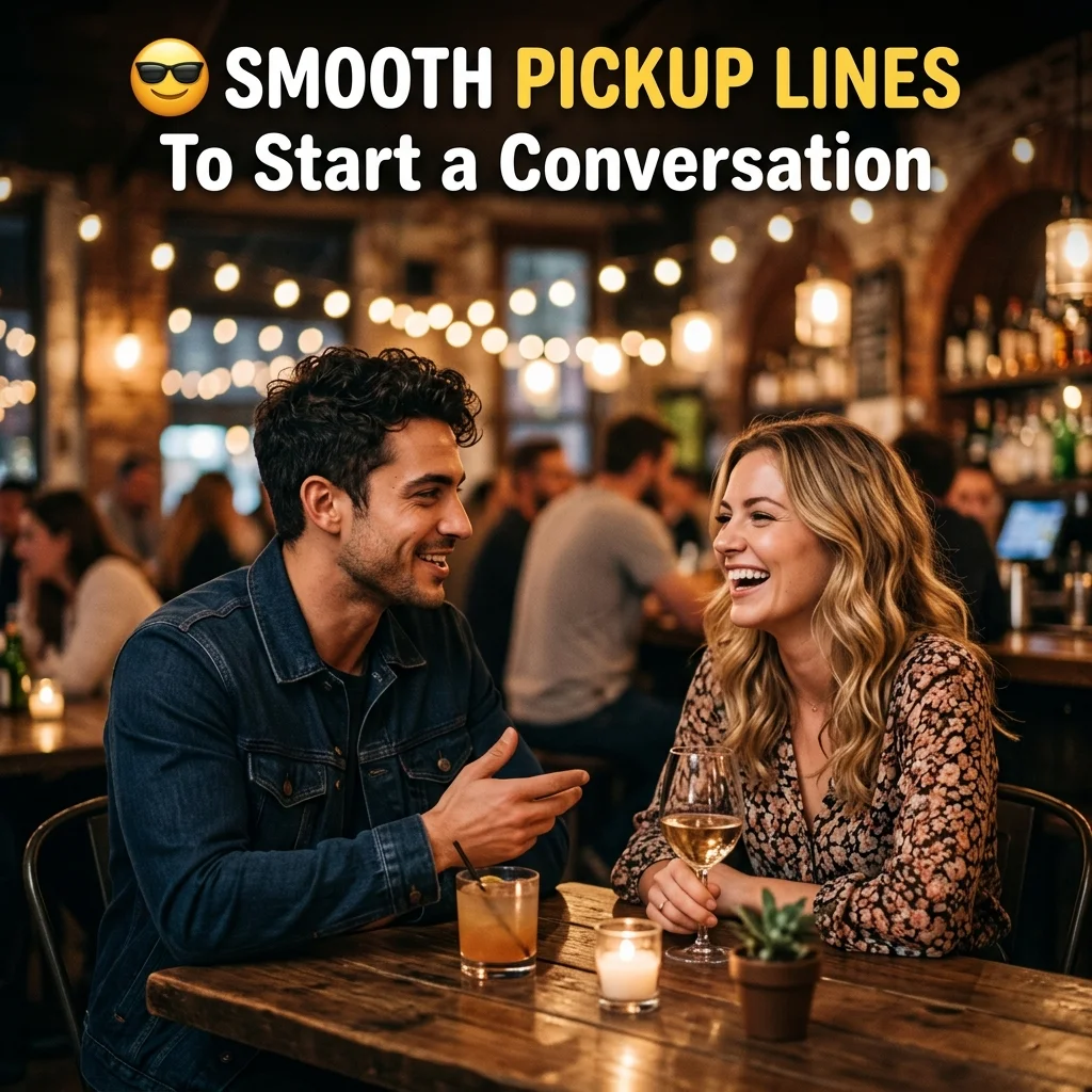 π Smooth Pickup Lines to Start a Conversation