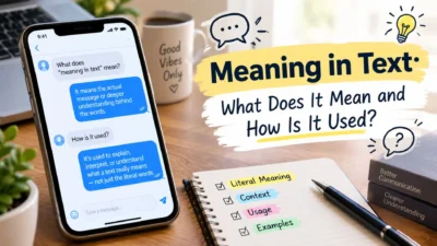 Meaning in text explained with examples, context, usage, and clear communication tips