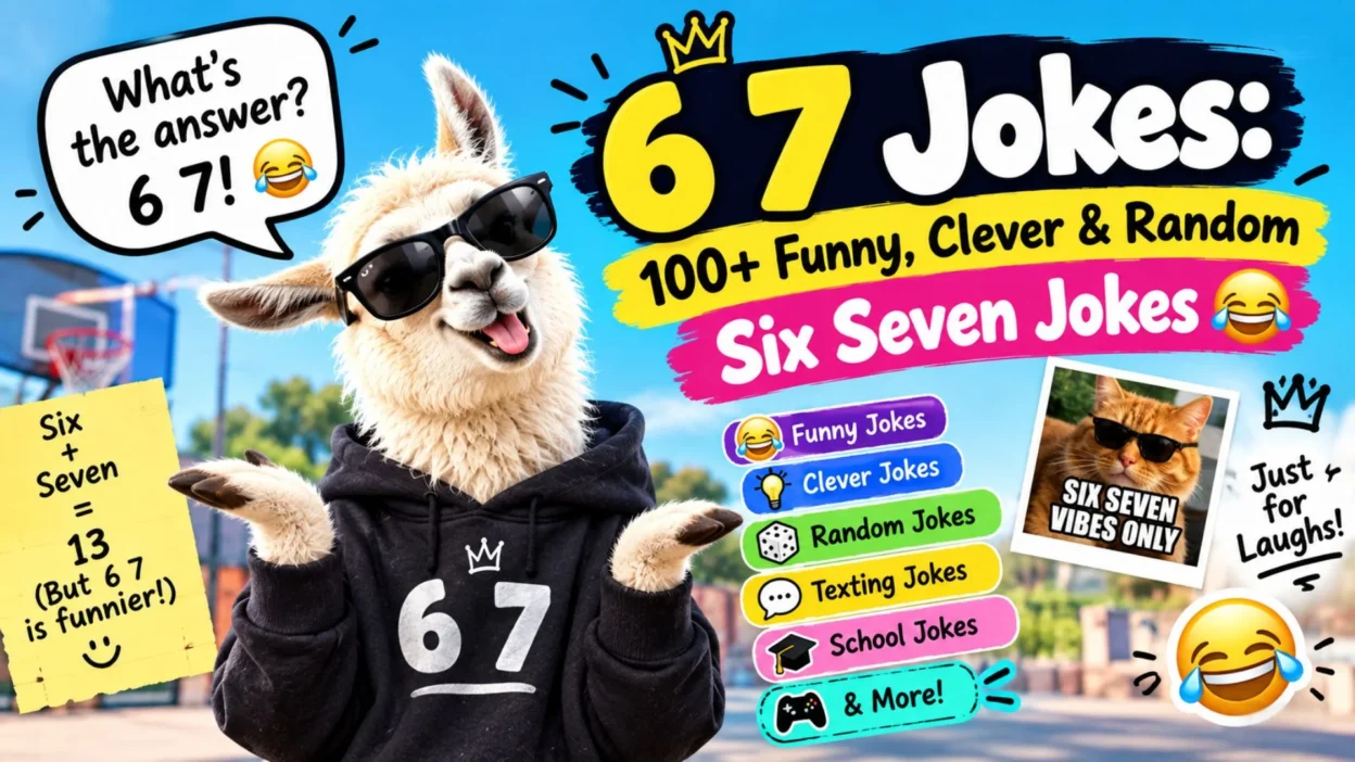 6 7 jokes featuring funny, clever, and random six seven meme humor
