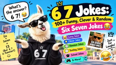 6 7 jokes featuring funny, clever, and random six seven meme humor